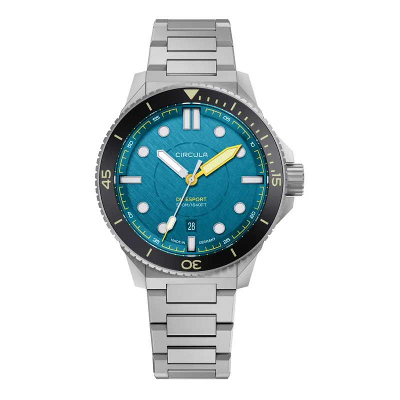 Circula DiveSport Titanium Blue