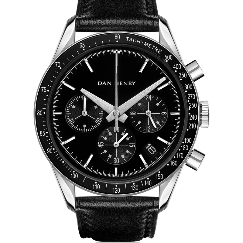 Dan Henry 1962 Black 39mm Date