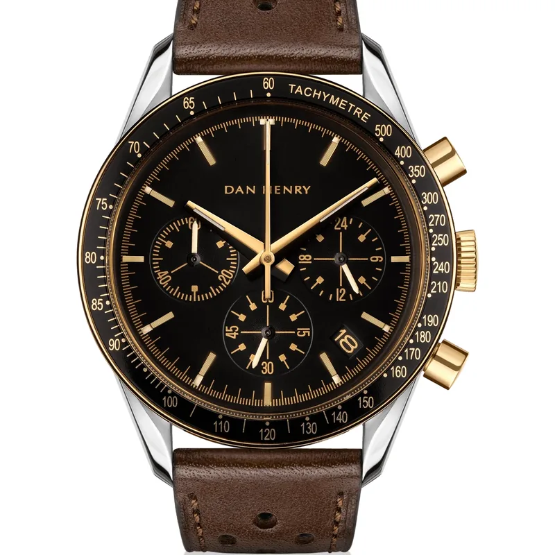 Dan Henry 1962 Gilt 39mm Date