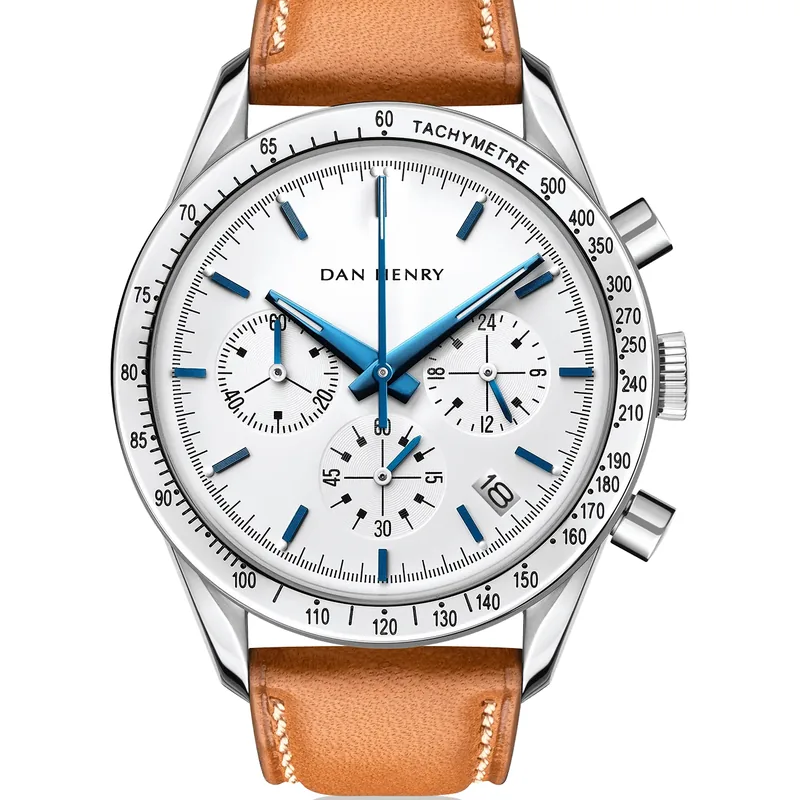 Dan Henry 1962 White 39mm Date