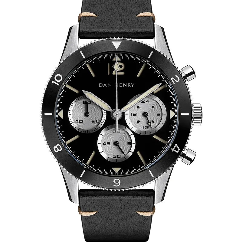Dan Henry 1963 Black 40mm No Date