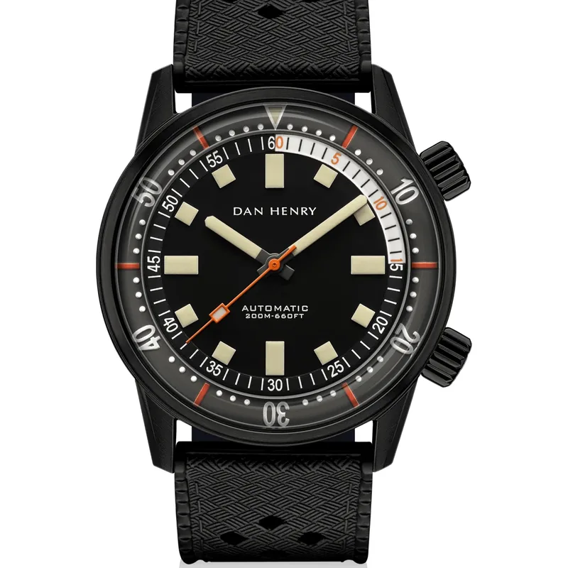 Dan Henry 1970 Black 40mm No Date