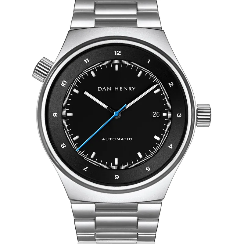 Dan Henry 1972 Silver Automatic 41mm
