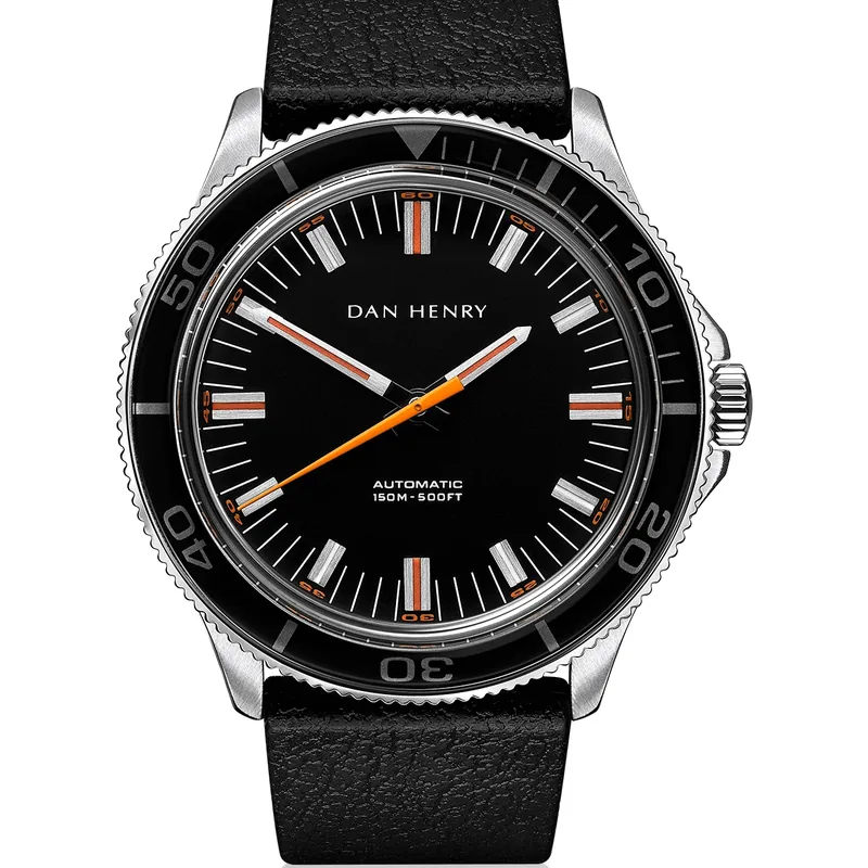 Dan Henry 1975 Black / Automatic / Regular 39mm No Date