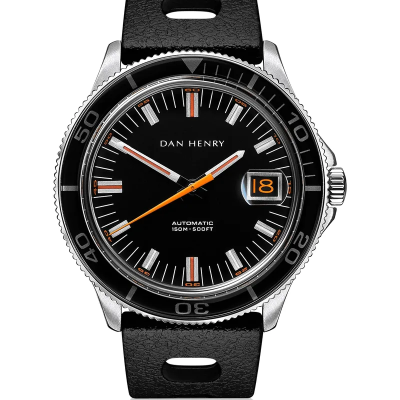 Dan Henry 1975 Black / Automatic / Tropic 39mm Date