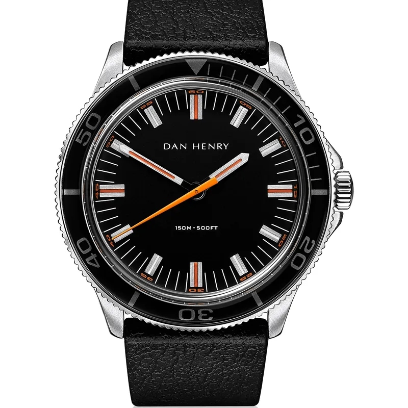 Dan Henry 1975 Black / Quartz / Regular 39mm No Date