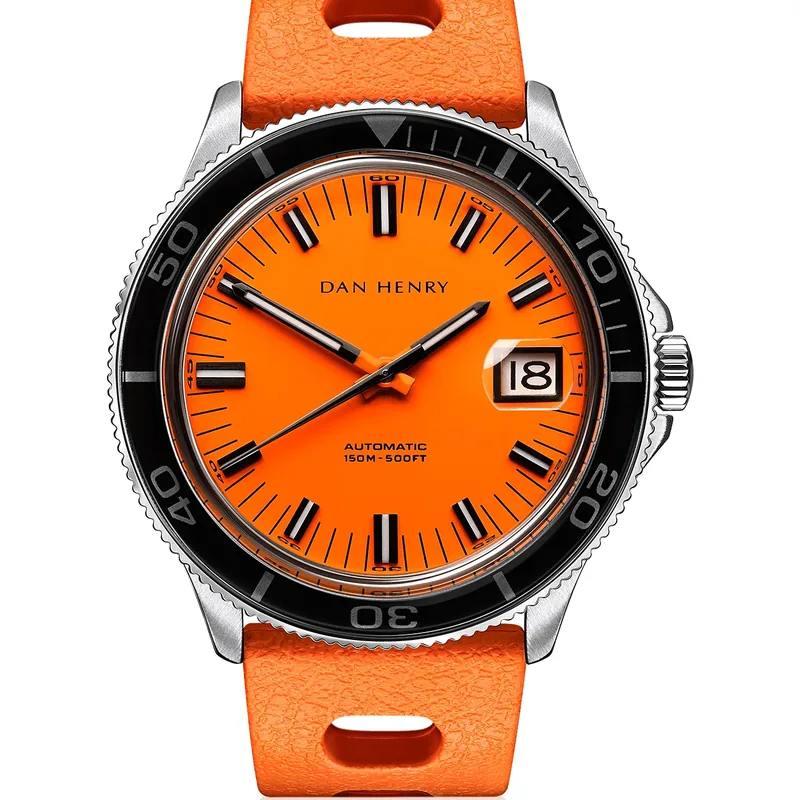 Dan Henry 1975 Orange / Automatic / Tropic 39mm Date