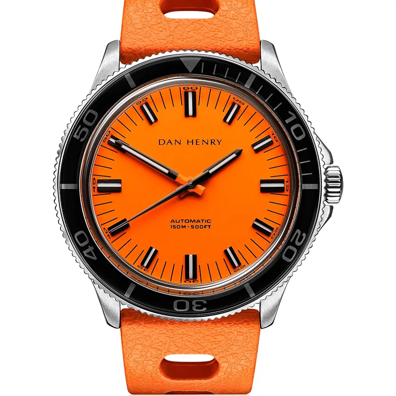 Dan Henry 1975 Orange / Automatic / Tropic 39mm No Date