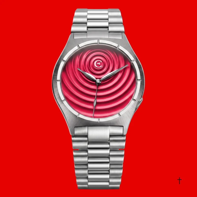 Edward Christopher Ripple Candy Red