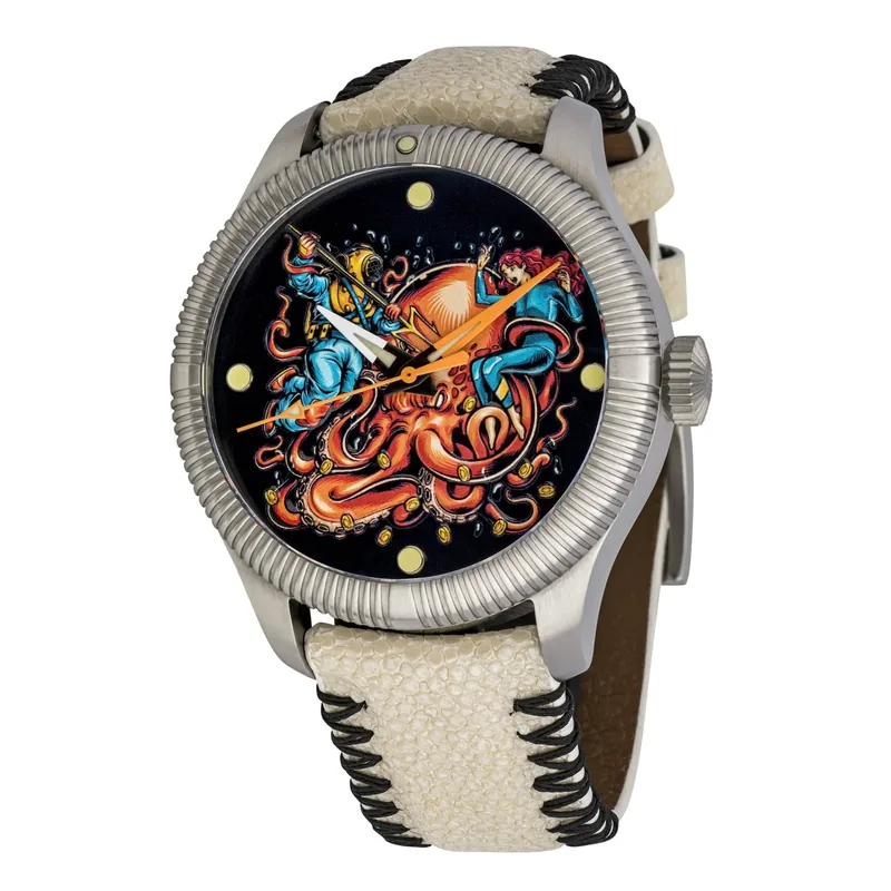 Ocean Crawler Ceramic-Enamel Dial - Abyssal Duel