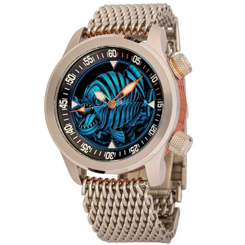 Ocean Crawler Piranha - Blue/Black