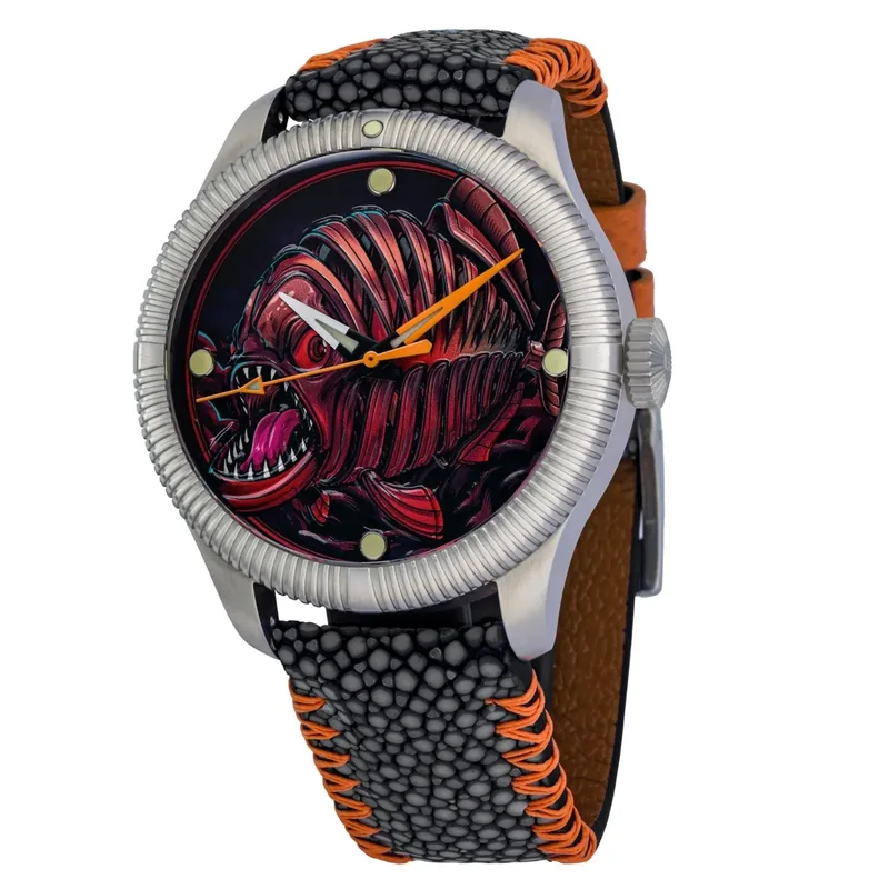 Ocean Crawler Piranha - Ceramic-Enamel Dial - LE