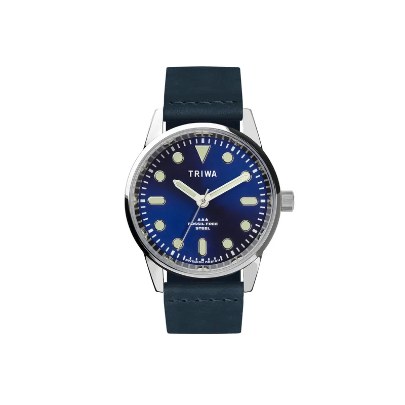 TRIWA SSAB Fossil Free Steel - Navy Leather