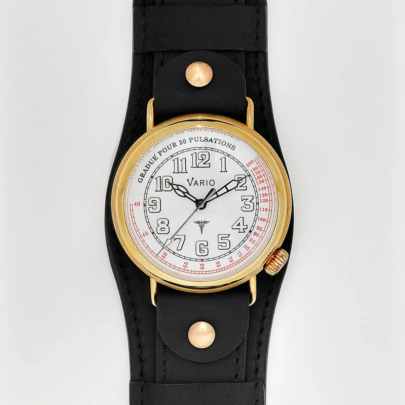 Vario Vario 1918 Medic Brass White Dial with White Lume