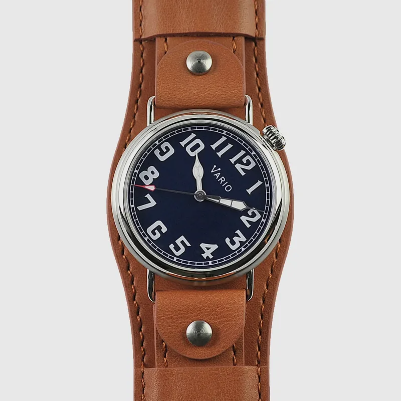 Vario Vario 1918 Pilot Blue Dial with White Lume Watch