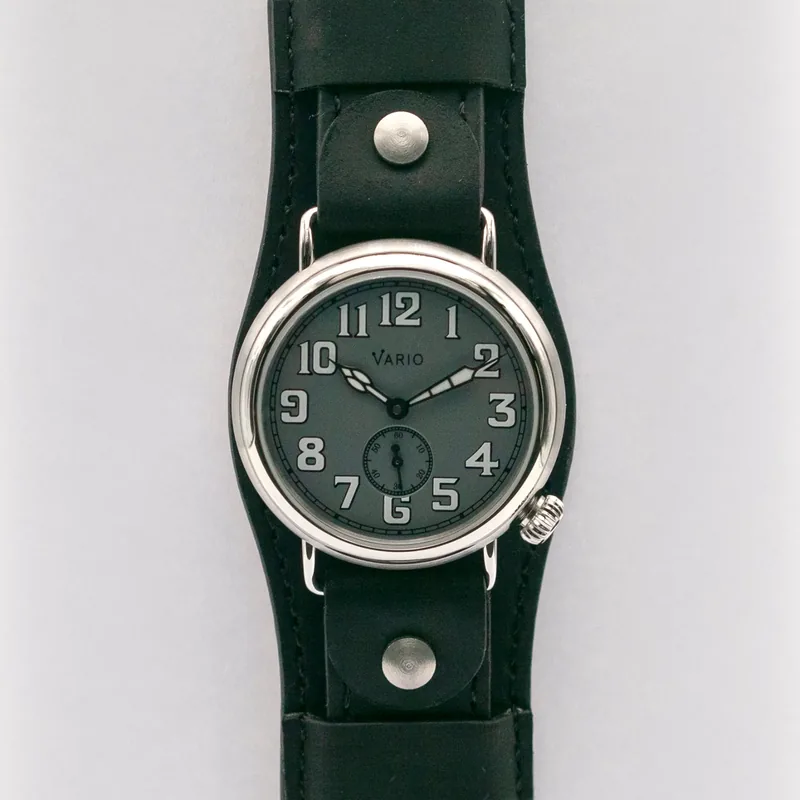 Vario Vario 1918 Trench Grey Dial with White Lume Watch