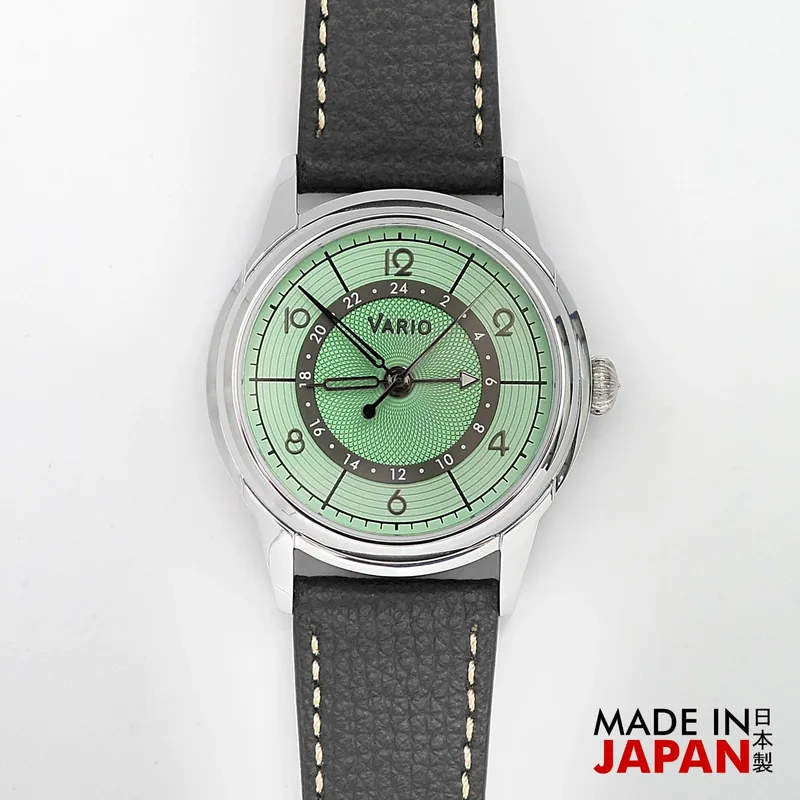 Vario Vario Empire Seasons True GMT Spring Green Automatic Dress Watch