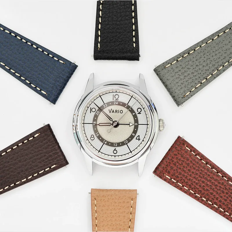 Vario Vario Empire Seasons True GMT Winter White Automatic Dress Watch