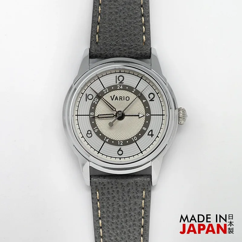 Vario Vario Empire Seasons True GMT Winter White Automatic Dress Watch
