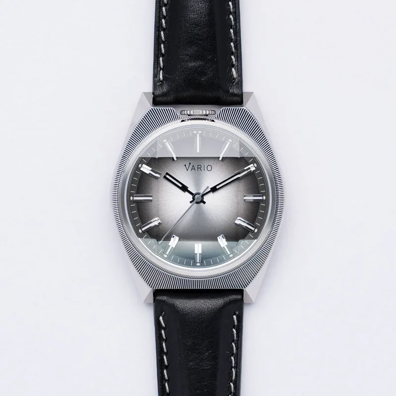 Vario Vario Futurist Watch Sunburst Silver Fume Watch
