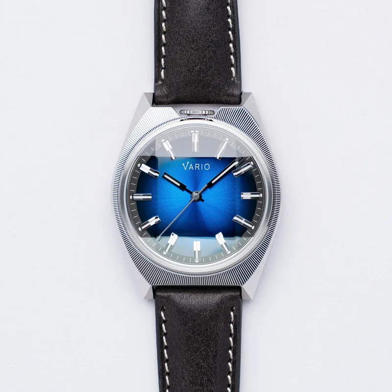 Vario Vario Futurist Watch Sunburst Blue Fume Watch
