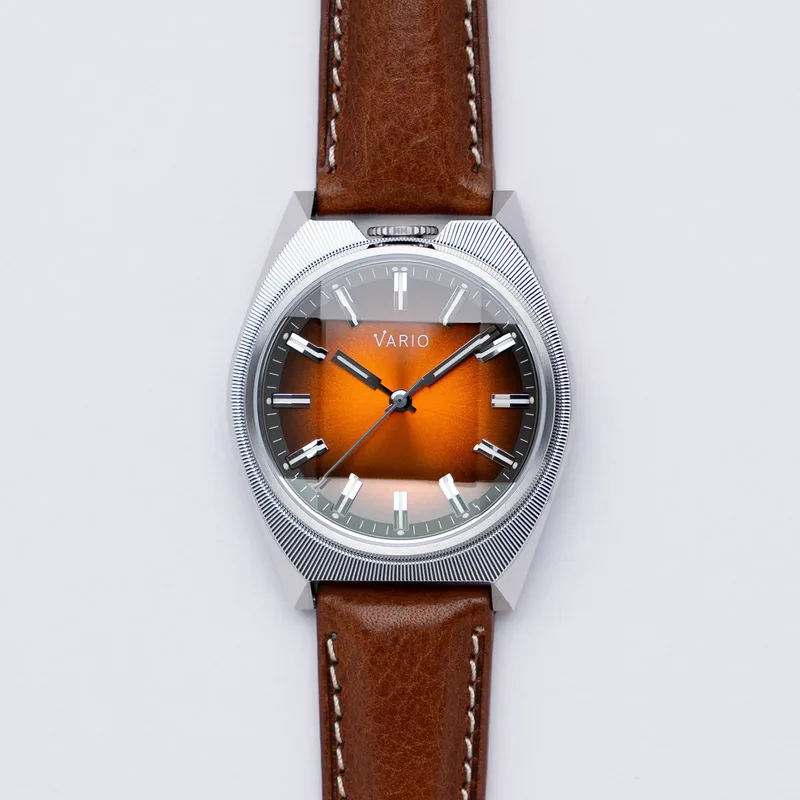 Vario Vario Futurist Watch Sunburst Orange Fume Watch