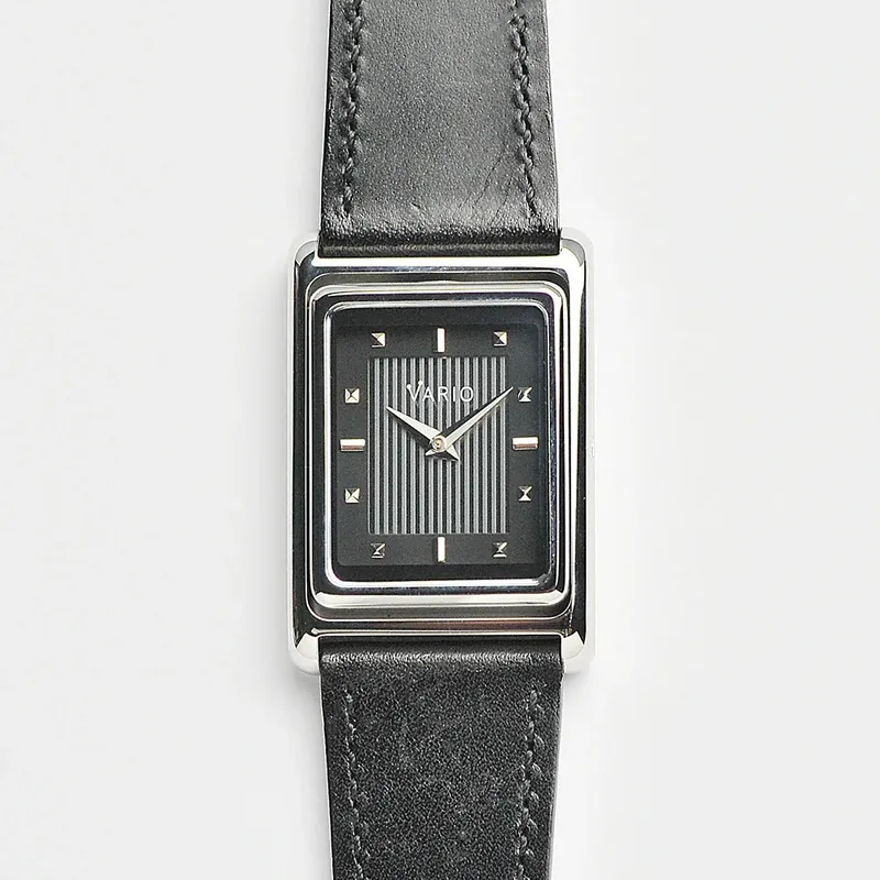 Vario Vario VERSA Reversible Single Time Black Tuxedo Automatic Watch