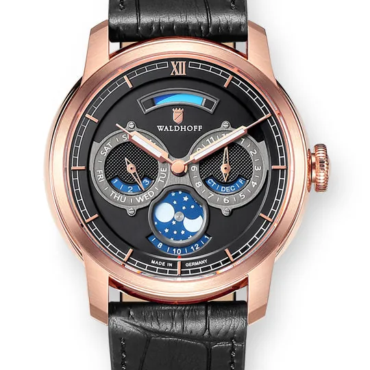 Waldhoff Olympus Red Gold Obsidian