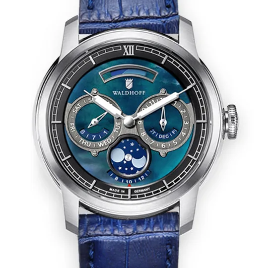 Waldhoff Olympus Royal Blue Obsidian