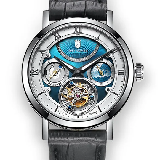 Waldhoff Ultramatic Diamond Silver Azure