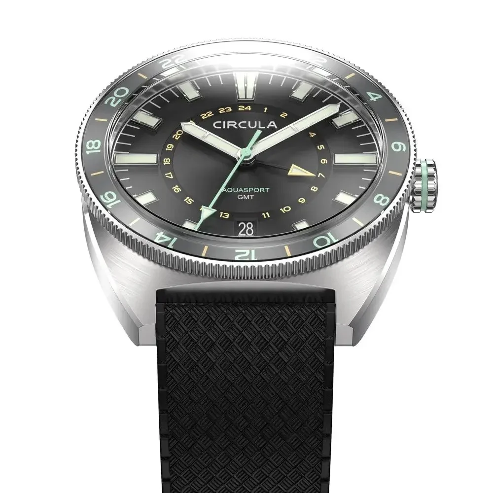 Circula AquaSport GMT Anthracite image 2 of 5