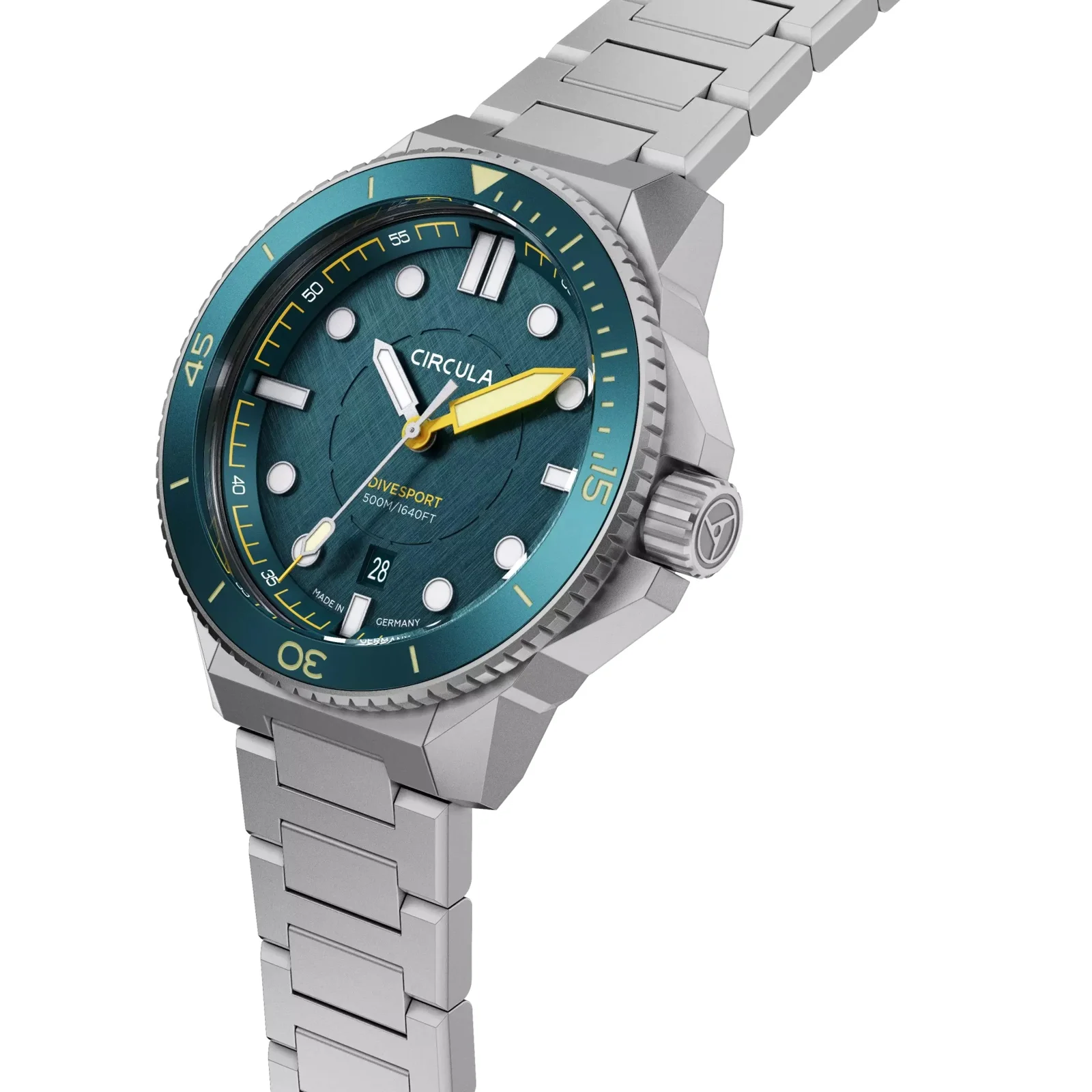 Circula DiveSport Titanium Petrol image 2 of 5