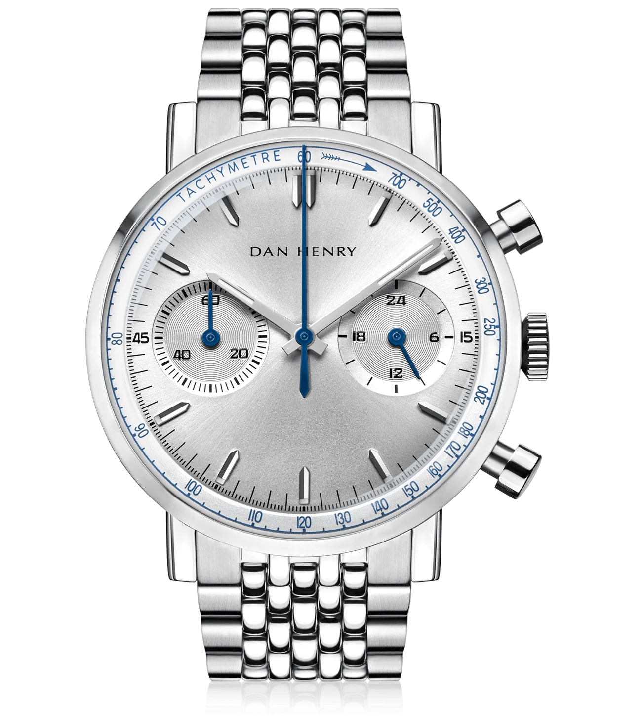 Dan Henry 1964 Silver Bicompax 38mm No Date image 1 of 1