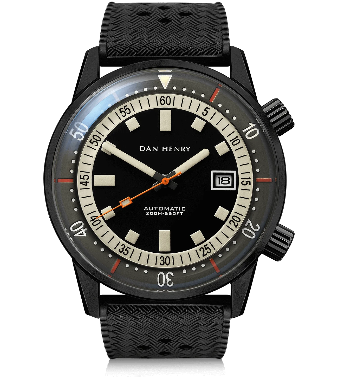 Dan Henry 1970 Black 44mm Date image 1 of 1
