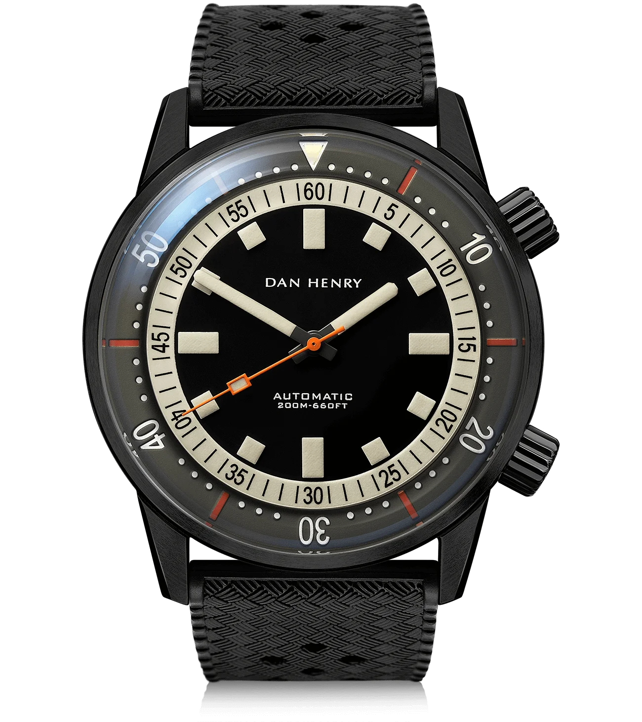 Dan Henry 1970 Black 44mm No Date image 1 of 1