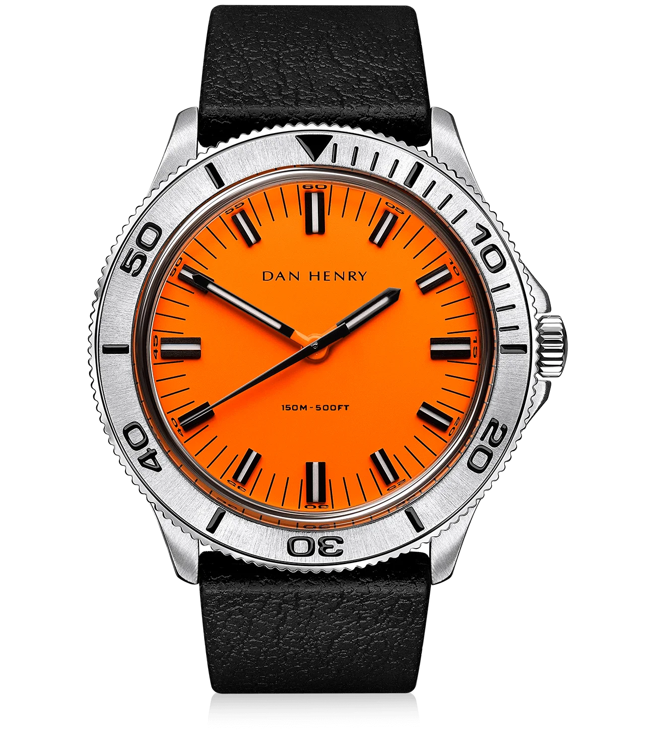 Dan Henry 1975 Orange Steel / Quartz / Regular 39mm No Date image 1 of 1