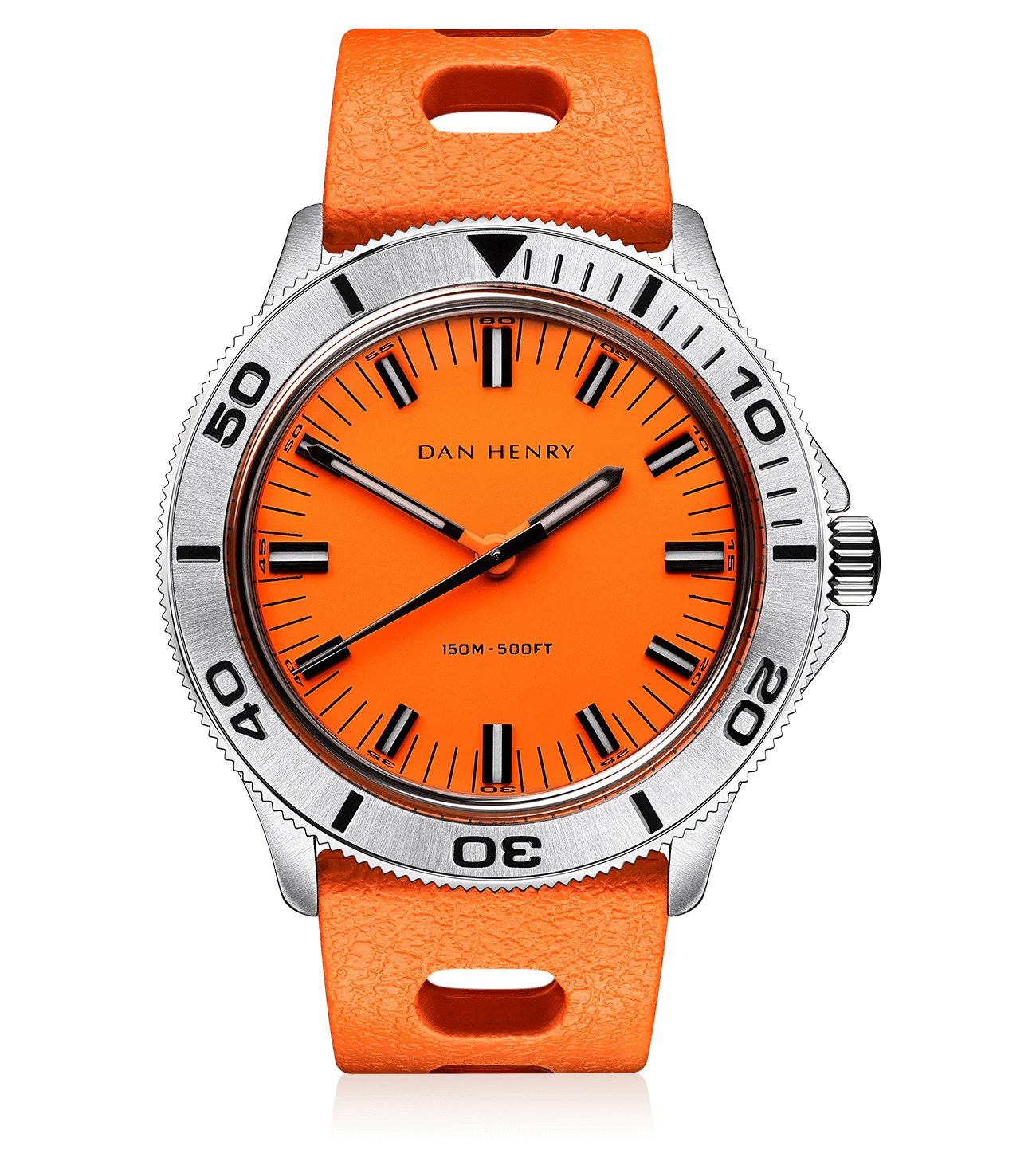 Dan Henry 1975 Orange Steel / Quartz / Tropic 37mm No Date image 1 of 1