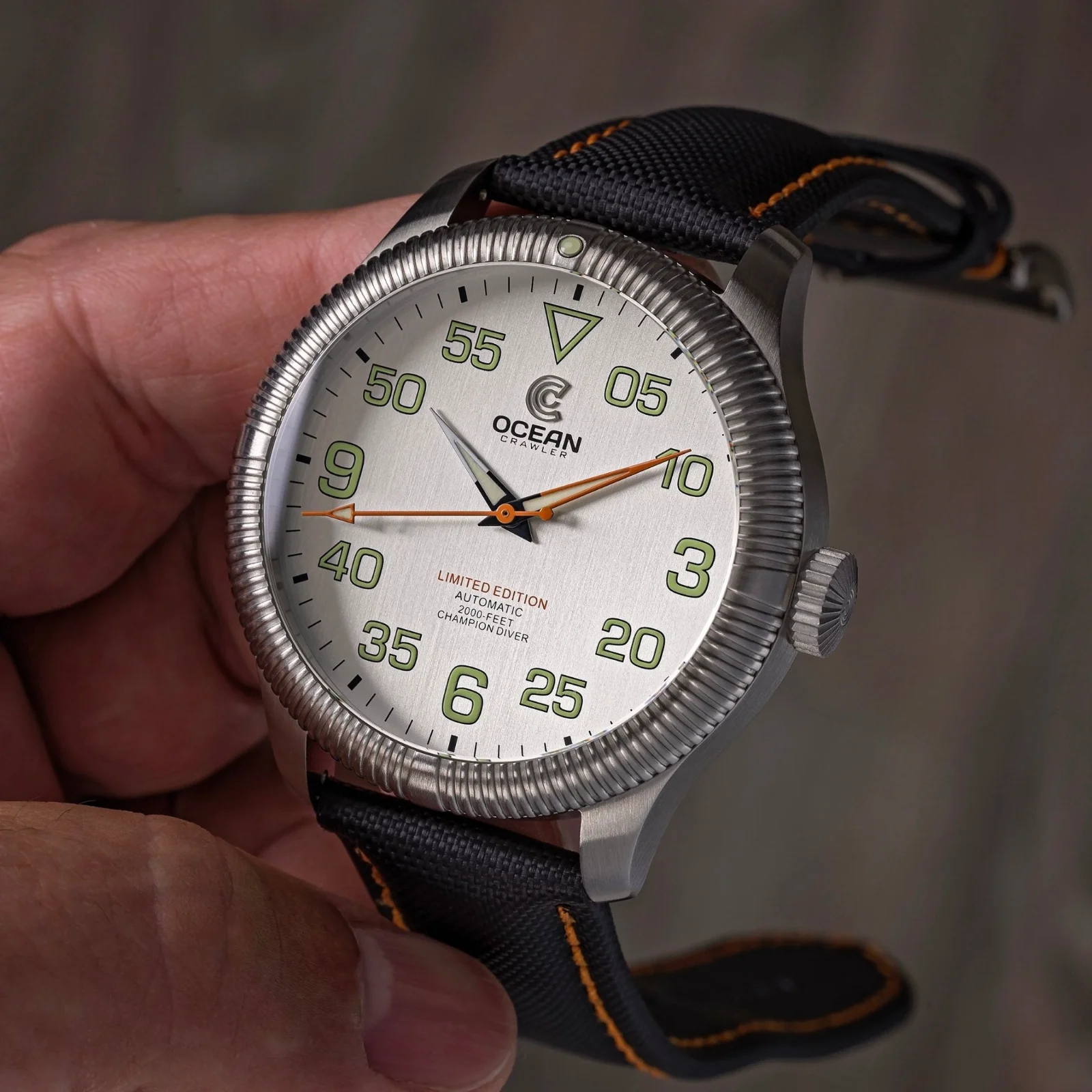 Ocean Crawler Champion Diver - Limited Edition - Submarine Silver image 2 of 5
