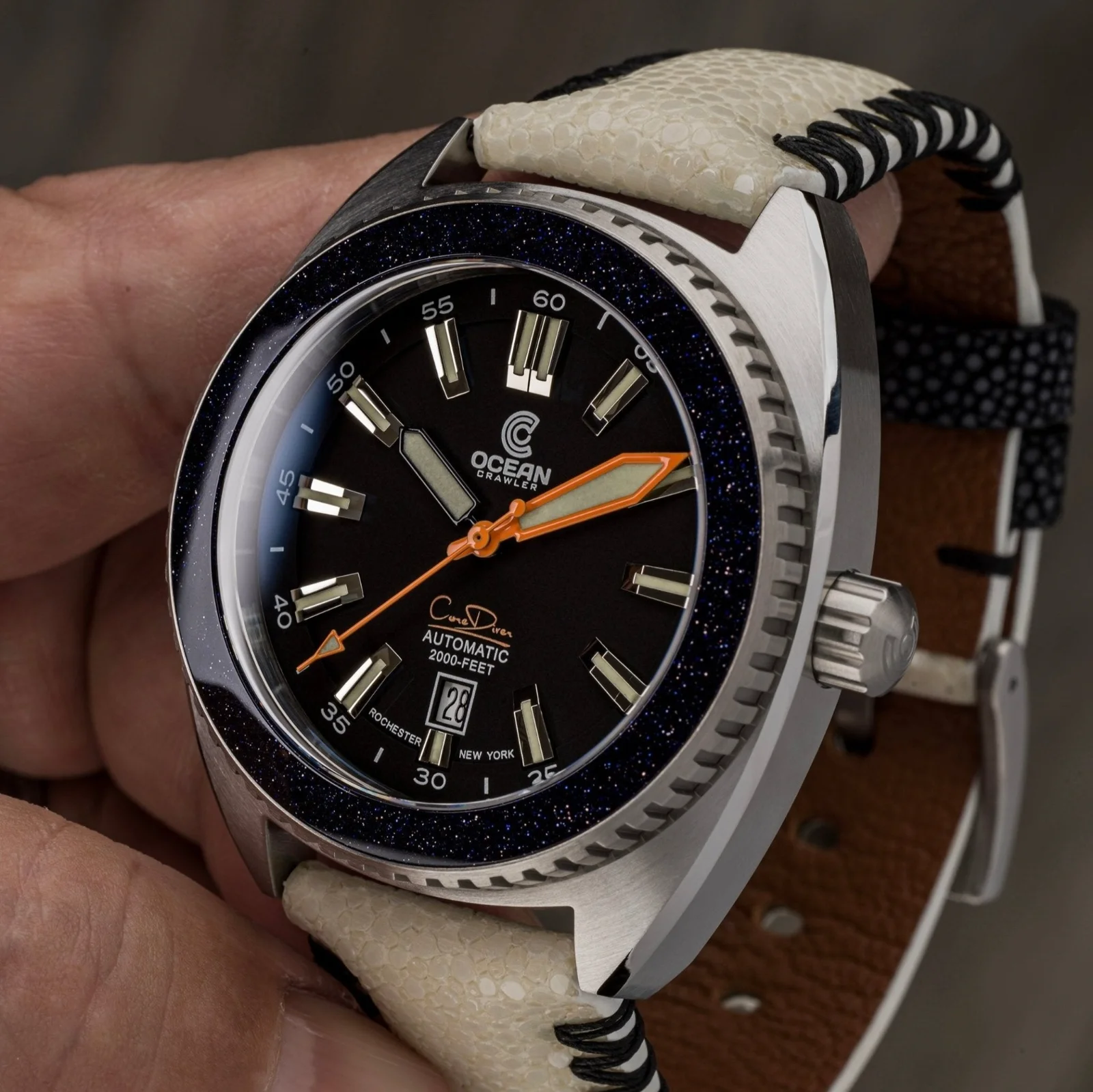 Ocean Crawler Core Diver 2024 - Aventurine Bezel image 1 of 1