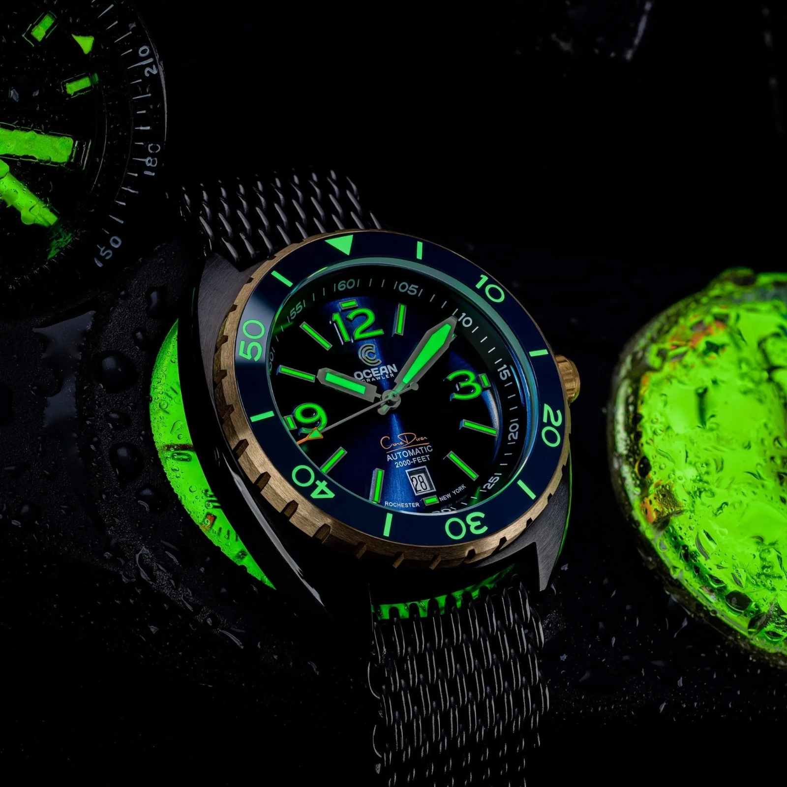 Ocean Crawler Core Diver - Bronze - Blue - DLC image 2 of 5