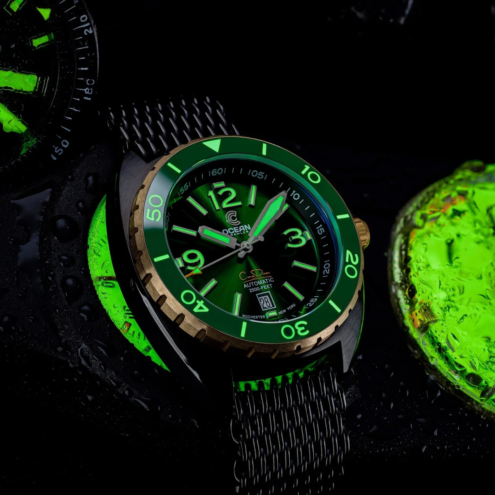 Ocean Crawler Core Diver - Bronze - Green - DLC image 2 of 5