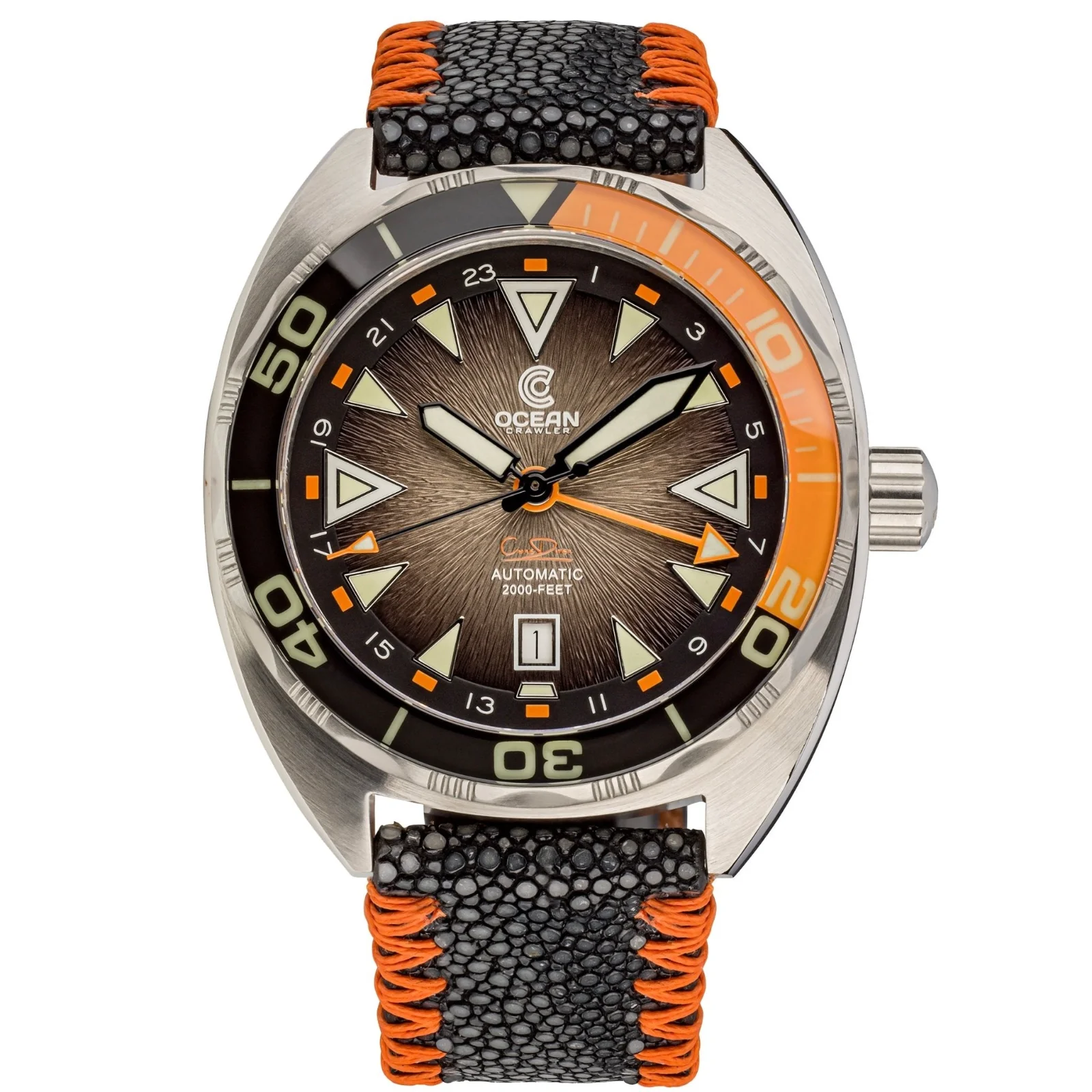 Ocean Crawler Core Diver GMT V3 - Black/Brown image 1 of 5