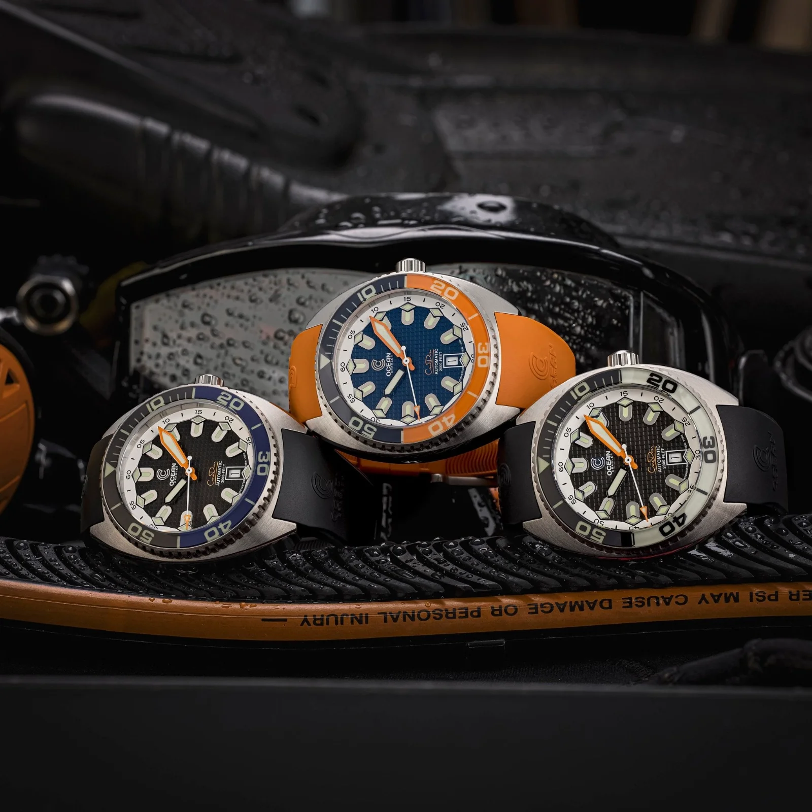 Ocean Crawler Core Diver V4 - Black/Blue image 2 of 5