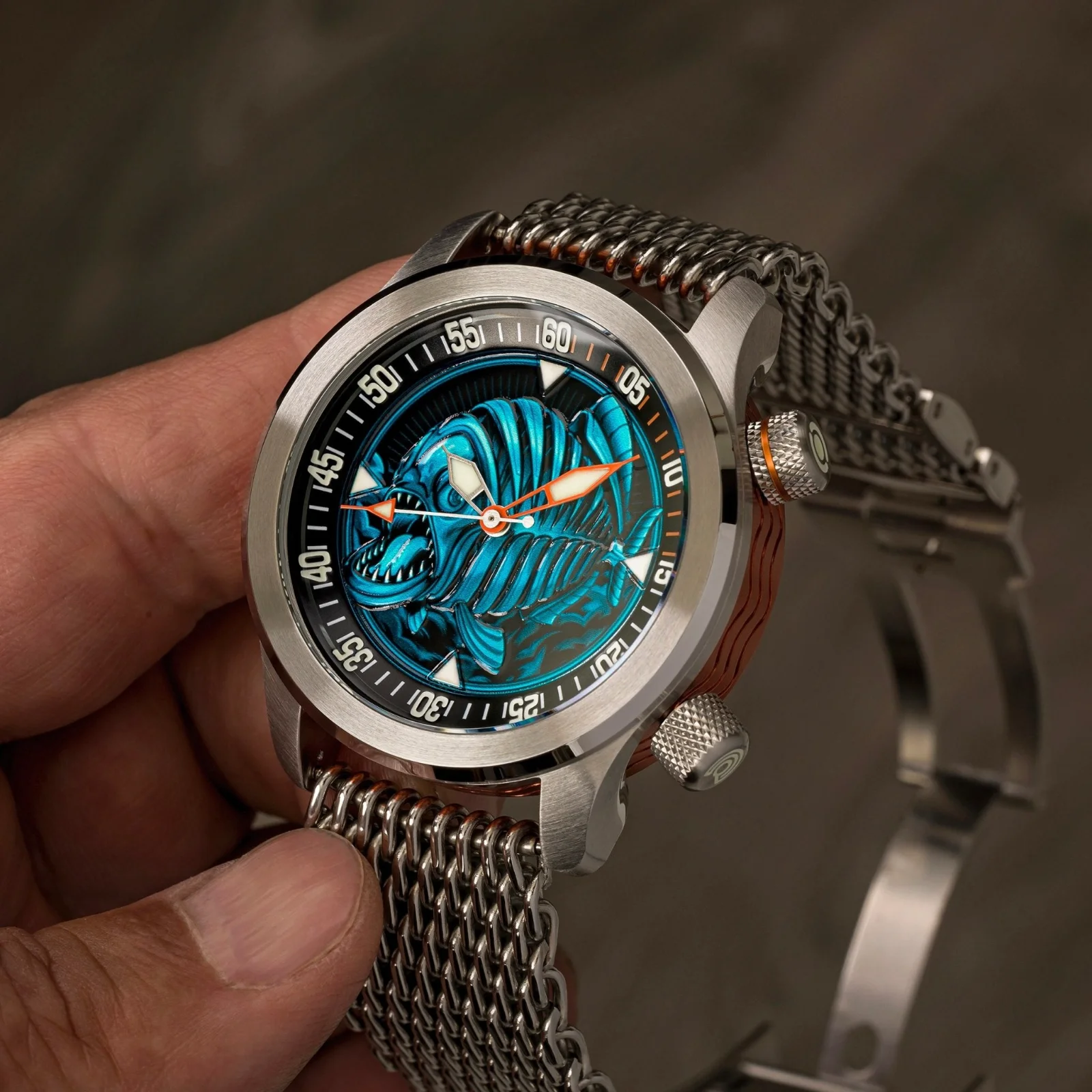 Ocean Crawler Piranha - Blue/Black image 2 of 3