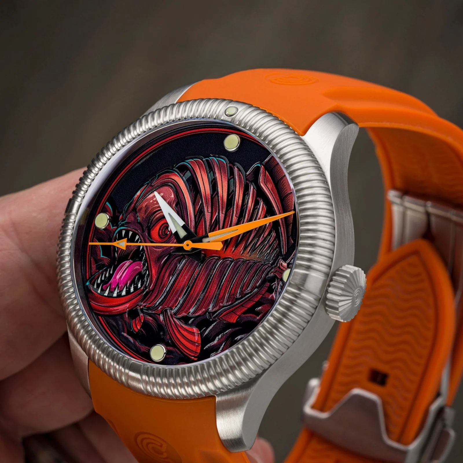 Ocean Crawler Piranha - Ceramic-Enamel Dial - LE image 2 of 5