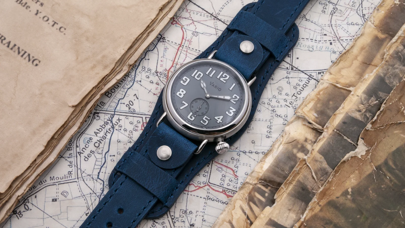 Vario Vario 1918 Trench Grey Dial with White Lume Watch image 2 of 5