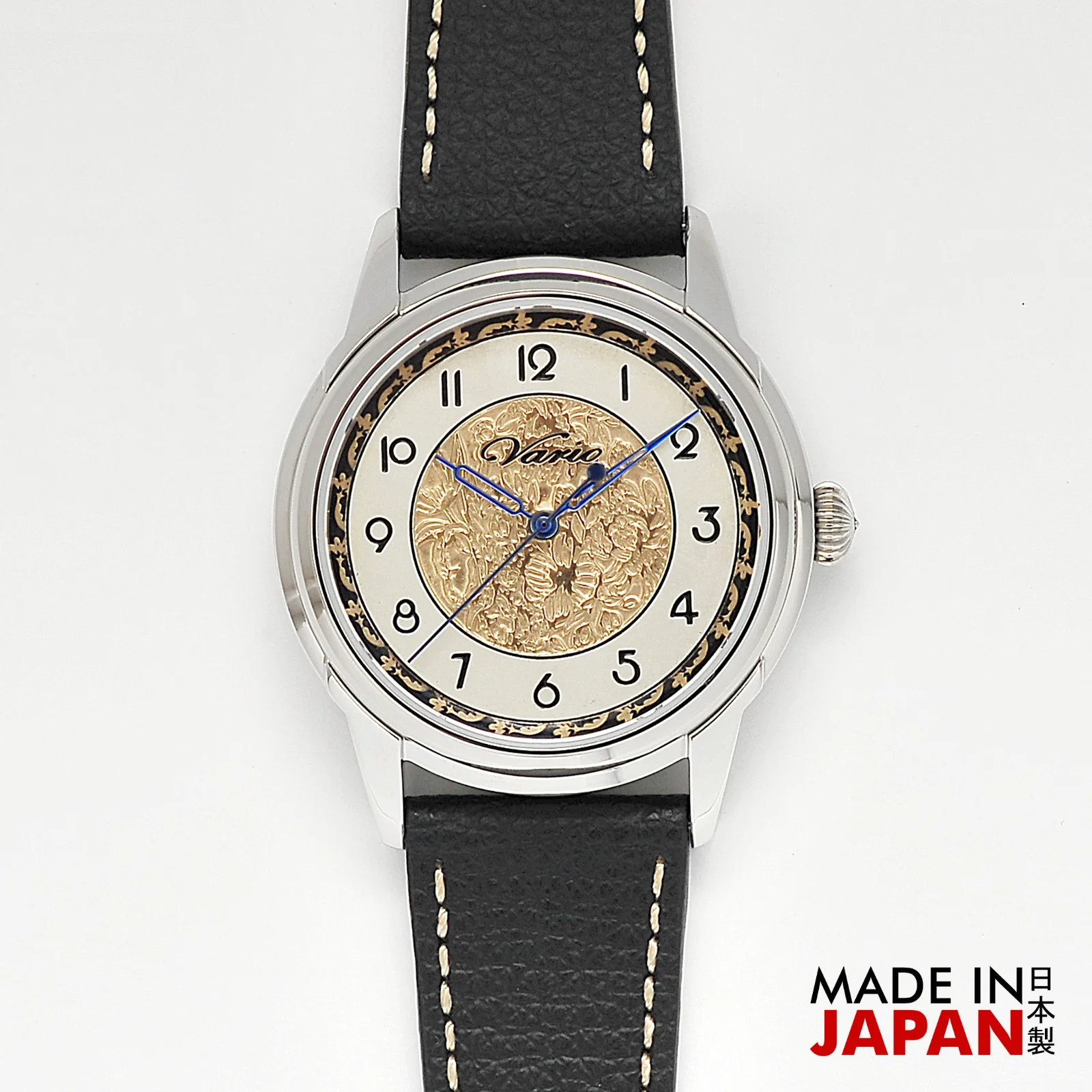 Vario Vario Empire Art Nouveau Outer Black Handwound Dress Watch image 1 of 5
