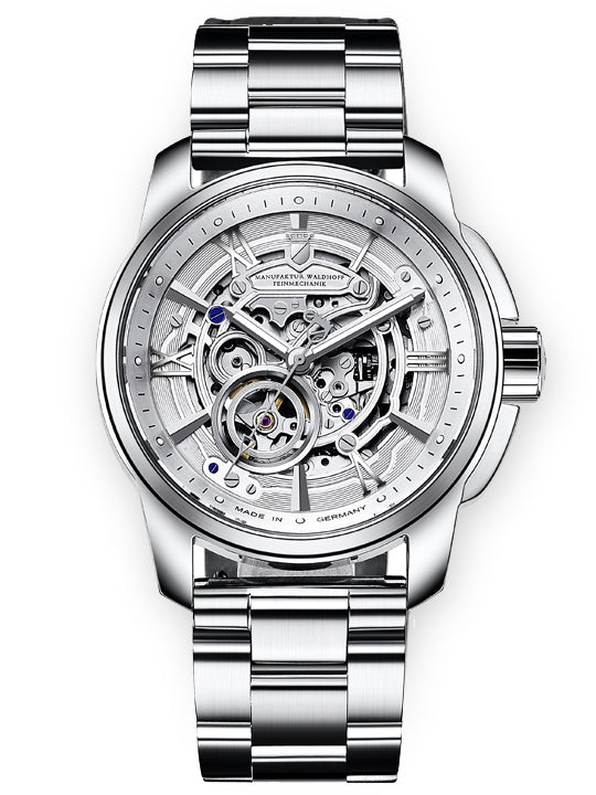 Waldhoff Republic Diamond Silver & Steel bracelet image 1 of 4