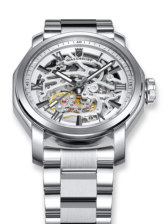 Waldhoff Republic II Diamond Silver on stainless steel bracelet image 2 of 5